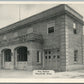 MANSFIELD MA FIRE STATION VINTAGE POSTCARD