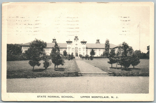 UPPER MONTCLAIR NJ STATE NORMAL SCHOOL 1935 VINTAGE POSTCARD