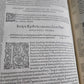 1573 BIBLE in LATIN ILLUSTRATED 3 LARGE FOLIO VOLUMES 16th century ANTIQUE