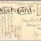 PLAINFIELD NJ TRUELL INN PARK AVE. & EIGHTH STREET ANTIQUE POSTCARD