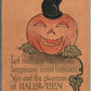 HALLOWEEN PLEASURES ANTIQUE POSTCARD