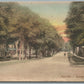 SPRINGVILLE NY EAST HILL ANTIQUE POSTCARD