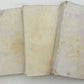 1729 VELLUM BINDING 3 FOLIO VOLUMES Elucubrationum Diversarum Vicentini ANTIQUE