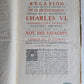 1719 CHARLES VI INAGUARATION LARGE FOLIO ILLUSTRATED w/ FOLD OUT PLATES antique