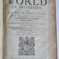 1608 WORLD OF WONDERS by HENRI ESTIENNE antique in ENGLISH rare