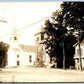GORHAM ME COMGREGATIONAL CHURCH VINTAGE REAL PHOTO POSTCARD RPPC