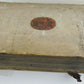 1703 BLIND-STAMPED PIGSKIN BOUND ANTIQUE FOLIO by Josephi Mansi Vol.4