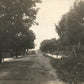 CHRISTIANA PA BROAD STREET ANTIQUE REAL PHOTO POSTCARD RPPC