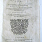 1629 LAW BOOK in FRENCH ANTIQUE vellum bound LE SECOND LIVRE DU PROCEZ CIVIL