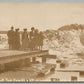 NIAGARA RIVER NY ICE JAM BLAST ANTIQUE REAL PHOTO POSTCARD RPPC