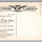 SHEPHERDSTOWN PA HILL TOP INN ADVERTISING ANTIQUE POSTCARD