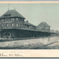 MIDDLETOWN NY RAILROAD STATION RAILWAY TRAIN DEPOT ANTIQUE POSTCARD