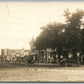 HAWARDEN IA WEST SIDE MAIN STREET ANTIQUE REAL PHOTO POSTCARD RPPC