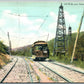 BUTLER PA OIL WELLS NEAR ALAMEDA PARK 1910 ANTIQUE POSTCARD