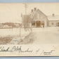 SWEDEN ANTIQUE REAL PHOTO POSTCARD RPPC SWEDISH STORE FRONT