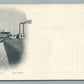 BATTLE CREEK MI MILL DAM ANTIQUE POSTCARD