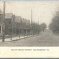 WAYNESBORO PA SOUTH BROAD STREET 1907 UNDIVIDED ANTIQUE POSTCARD