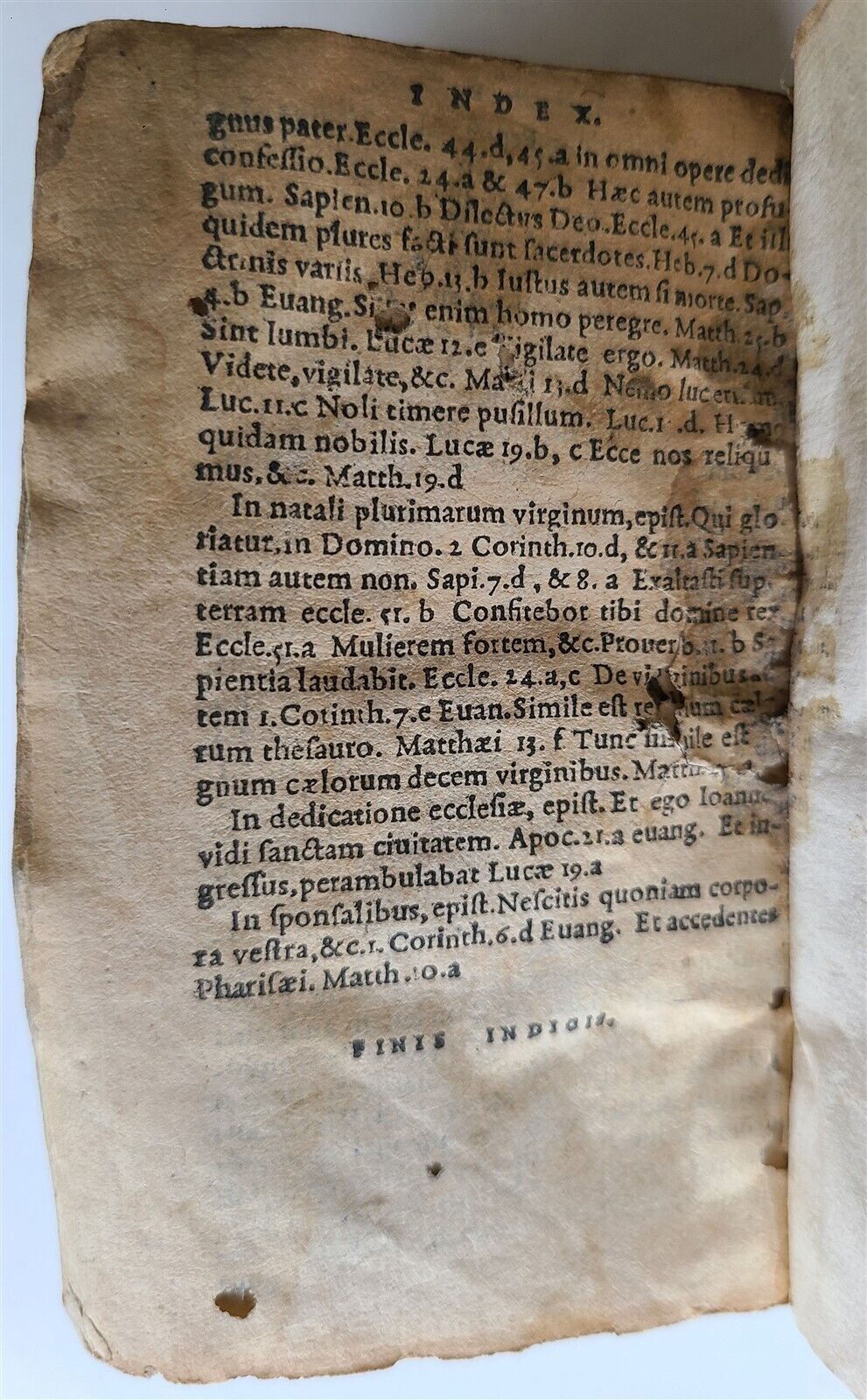 1578 BIBLE in LATIN ILLUSTRATED NEW TESTAMENT VELLUM BOUND 16th CENTURY antique