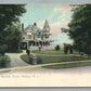 NEWTON NJ MERRIAM HOUSE ANTIQUE POSTCARD