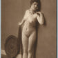 FEMALE PHOTO MODEL ANTIQUE POSTCARD RPPC