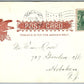 HACKENSACK NJ FIRST PRESBYTERIAN CHURCH 1905 UNDIVIDED ANTIQUE POSTCARD