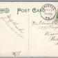 BRISTOL PA METHODIST CHURCH ANTIQUE POSTCARD