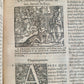 1550 BIBLE in FRENCH LOUVAIN ILLUSTRATED 16th CENTURY antique FOLIO rare