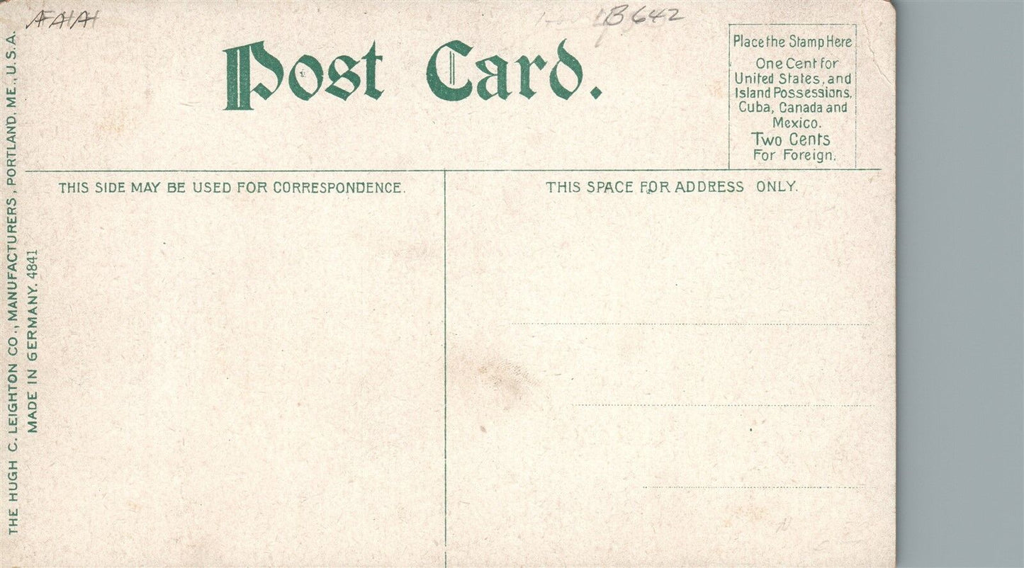 WARREN PA PENNSYLVANIA AVENUE ANTIQUE POSTCARD