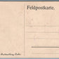 GERMAN WWI FELDPOSTKARTE ANTIQUE POSTCARD LANDUNG GEZWUNGENEN BALLON EISASS