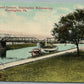 HUNTINGDON PA BOAT RIVER & CANNON REFORMATORY ANTIQUE POSTCARD