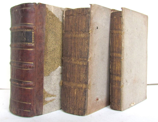 1642 CICERO 3 VOLUMES antique ELZEVIR PRESS PHILOSOPHICORUM OFFICIIS SCRIPTORUM