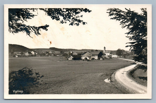 EGLING GERMANY ANTIQUE REAL PHOTO POSTCARD RPPC