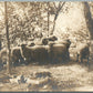 DANSVILLE NY SHEEPS PRIZE WINNERS ANTIQUE REAL PHOTO POSTCARD RPPC