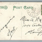 BOUND BROOK NJ HAMILTON STREET ANTIQUE POSTCARD