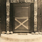 TOTEM LODGE SCOUT CAMP ENTRANCE ANTIQUE REAL PHOTO POSTCARD RPPC INDIANS