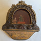 19th CENTURY or EARLIER SOUTH AMERICAN RELIGIOUS DISPLAY antique RARE