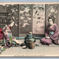 TEA CEREMONY JAPANESE ANTIQUE POSTCARD