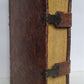 1831 HYMNS BOOK in GERMAN LEATHER BOUND w/ CLASPS antique AMERICANA Philadelphia