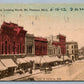 MT.PLEASANT MI MAIN STREET 1912 ANTIQUE POSTCARD