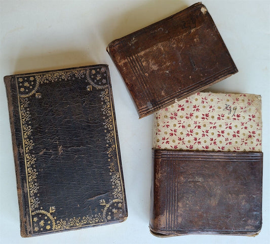 1771 GERMAN MANUSCRIPT PRAYER BOOK ORIGINAL SLIP CASE antique HANDWRITTEN 224 pp