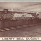PHILADELPHIA PA LIBERTY BELL DUGOUT ANTIQUE POSTCARD