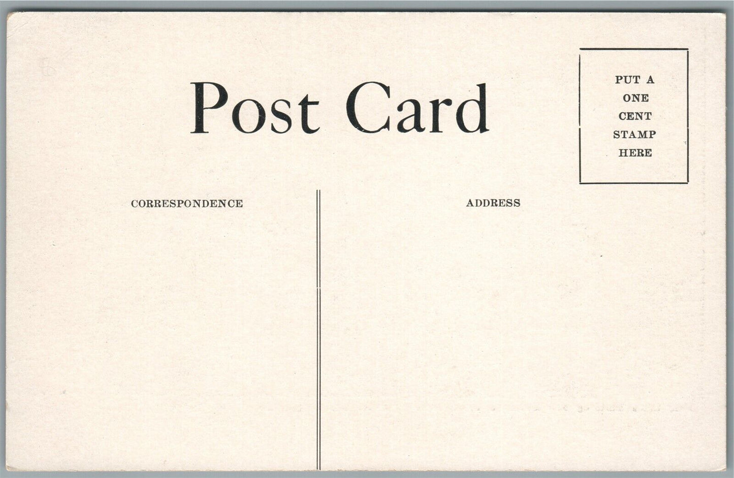 MT. GRETNA PA POST OFFICE ANTIQUE POSTCARD