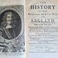 1717-24 HISTORY of REBELLION & CIVIL WARS in ENGLAND antique 7 VOLUMES complete