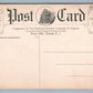 NEWARK NJ PRUDENTIAL INSURANCE ADVERTISING GIBRALTAR THE MARKET ANTIQUE POSTCARD