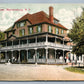 WARRENSBURG NY WARREN HOUSE ANTIQUE POSTCARD
