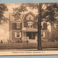 LAWRENCEVILLE NJ PRESBYTERIAN CHURCH PARSONAGE ANTIQUE POSTCARD