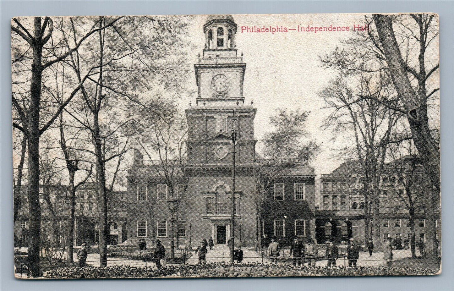 PHILADELPHIA PA GIBBS & BRO GROCERY ADVERTISING ANTIQUE POSTCARD