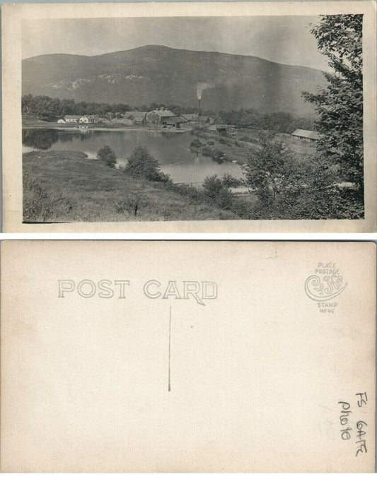 OLD MILL RPPC ANTIQUE REAL PHOTO POSTCARD