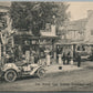 DELAWARE WATER GAP PA TROLLEY TERMINAL & HAUSER'S ANTIQUE POSTCARD