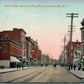 GLOVERSVILLE NY SOUTH MAIN STREET 1913 ANTIQUE POSTCARD